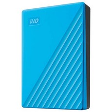 웨스턴 디지털 USB3.0 대응 휴대용 하드 디스크 4.0TB 블루My Passport2019My