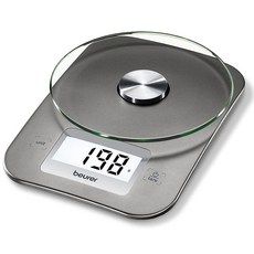Beurer KS26 주방 저울 고정밀 디지털 식품 무게 그램 및 온스 5kg(11파운드) 용량 LCD 디스플레이 베이킹 요리 밀프렙 케토 커피콩 등 258922, Beurer KS26 주방 저울 고정밀 디지털 식품 무