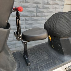 機車兒童座椅 兒童機車座椅 電動摩託車座椅 前置寶寶安全座椅 折疊加厚, 黑色哈雷折疊扶手