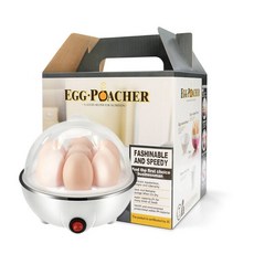 妃雪森 多功能煮蛋器 家用蒸蛋器 小型早餐機, 白色單層,220英規（國內禁用）