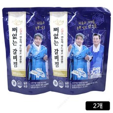 [홈쇼핑] 지극진성 뼈없는 순살 소갈비찜, 2개, 500g