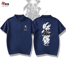 潮野屋 全面警戒 骷髏 POLO衫 短T WPD-383