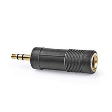 금도금젠더 스테레오젠더 3.5mm(M) 6.35mm(F) 스테레오 오디오 노래방기기, 기본, 기본, 기본