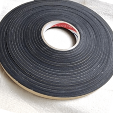 스폰지 고무 패드 3T 두께 완충재 EVA폼 접착 테이프 50mm 폭 10M 길이, 1개