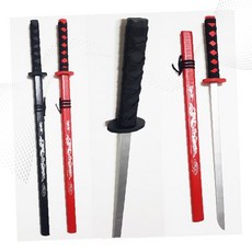 닌자칼 목검 장난감칼 소품 나무칼 모형칼 검술 놀이 체험 전통 무술 연습용, 1개