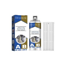 高雄門市 強力鑄工膠 鑄工膠 焊接劑 防水膠 補漏膠 水焊接劑 強力膠 AB膠 修補膠 萬能膠水 焊接膠 鋼鐵 黏膠, 1個, 100ml