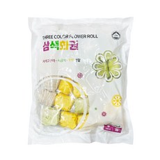 푸드올마켓_ 랜시 삼색화권 900g /냉동 / 고추잡채 꽃빵, 1개