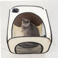 목욕용드라이기 애견 목욕 건조 박스 접이식 강아지 고양이 샤워기 79000EA 1EA, 투명