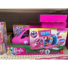 Barbie 芭比夢幻飛機玩具組，激發想像力，角色扮演樂趣, 1個