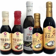 고매한 굴소스 해물 대게 155g 500g 요리소스, 청정원 대게굴소스480g