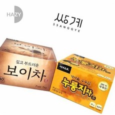 헤이지 보이차 40티백 가마솥 누룽지차 40티백 선물용차