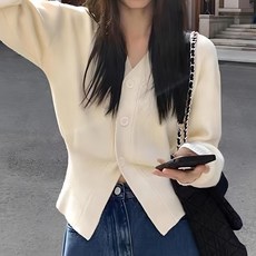 PEONIST 女款簡約設計開襟衫