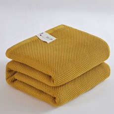 순면 워싱 누빔 침대패드 200x230cm 그레이 고밀도 와플패드 사계절, 벌집 - 강황