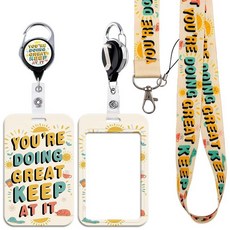 BKBKAAK Neurodiversity 인식 랜야드 ID 배지 동기 부여 디자인 - 다채로운 퍼즐 조각이 있는 스펙트럼 프라이드 교사 액세서리 어린이 교사 자폐증을, Quoto