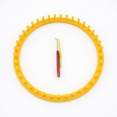 DIY 간편 셀프 뜨개틀 뜨개질 도구, 원형 4호(29cm)