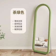 옷가게 거울 엔틱 물결 현관 엔틱전신거울 대형 벽부착 드레스룸 전신거울 포토존, V. 다크그린 150x40 스탠드형플로어형