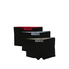 디젤 Umbx-데미안 로고 웨이스트밴드 복서 브리프 3팩 세트