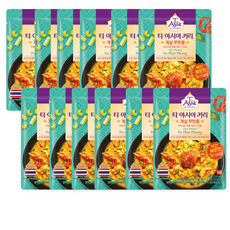 게살푸팟퐁커리 / 티아시아 커리 즉석카레 간편식 전자레인지용, 12개, 170g