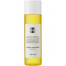 화이트센트 저자극 향 좋은 고보습 마사지 바디오일, 1개, 120ml, 뉴트럴 샌달우드