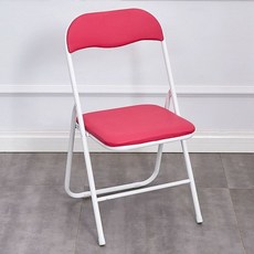 야외 낮은 접이식의자 휴대용 간이 보조의자 행사용 의자, 1인용, 핑크 가죽 40cm