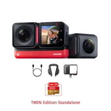 인스타360 원 RS 트윈 에디션 스포츠 액션 카메라 5.7K 360 4K 광각 방수 비디오, 01 Standard, 02 Twin Edition