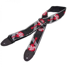 GIBSON 깁슨 ASGG-600 The USA Woven Style 2 Strap w/Gibson Logo 기타 베이스 스트랩 일본 발송, GIBSON 깁슨 ASGG 600 The USA Wov, 1개