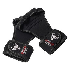 불스스포츠 4구 헬스장갑 블랙 남성 대형 리스트랩 웨이트 손목보호 헬스용품, 상세페이지 참조, 1개