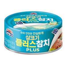 사조 대림 살코기플러스참치 안심따개, 100g, 6개