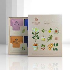 오설록 러블리 티 박스 선물세트, 01. 4종 러블리 티 박스 2세트, 1개