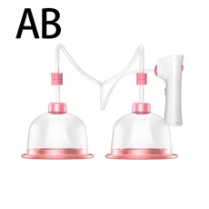 확대 펌프 가슴 마사지기 리프팅, 03 AB 2 cup set