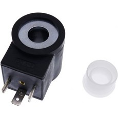 Solarhoe 6306024 HydraForce 밸브 스템 시리즈 08 80 88 98 12Hole 을 위한 솔레노이드 코일 3 Prong DIN 커넥터