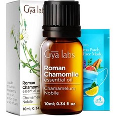 Gya Labs 로만 카모마일 에센셜 오일 10ml, 1개