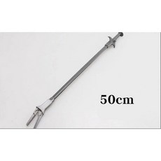 수생 어항 청소 도구 50cm 긴 클립 수족관 스트레이트 족집게 집게 수초 식물 클램프, 한개옵션1, [01] GRAY