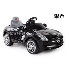 淘氣寶貝 賓士授權童車 1523BENZ原廠授權遙控電動汽車 正版奔馳兒童電動車 MP3音樂播放, 1個, 紅色
