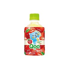 코카콜라 미닛 메이드 Qoo(쿠) 사과 280ml 페트병×24개입 6016, 1