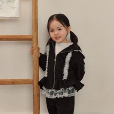 키키모라KC 레이스후드집업*3~15* 198978