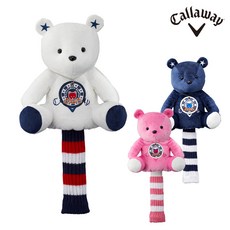 캘러웨이 CG 베어 드라이버 헤드커버 19CCL, 화이트, 1개