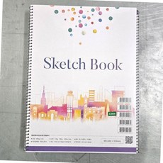 전문가용 8절 스케치북 180g 22매 도화지 드로잉북 입시미술 미술도구 드로잉노트