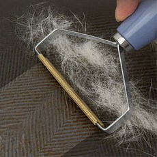 고양이 강아지 소파 카페트 털청소 철제 롤러형 털제거기 개털, 1개