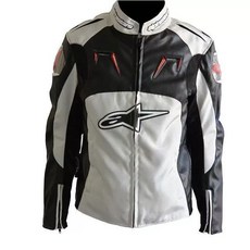 바이크슈트 오토바이 라이딩진 레빗자켓 알파인스타자켓 블랙 상의, 실버 상의