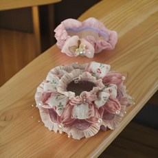 팝마트 스컬판다 빛의 정원 겨울 교향곡 시리즈 수공예 인형옷 2피스 3피스 드레스 세트, SP는 착용하기에 적합합니다, 핑크 드레스 2피스 세트