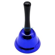 파티 장식과 리듬 훈련 금속 크리스마스 셰이커 벨, 1개, 3. Blue