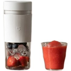 無線便攜榨汁杯，40秒速榨，滿電可榨12杯，多重安全保護，輕巧易攜帶, 白色300mL, MJZZB02PL