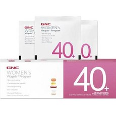 GNC 健安喜 女性綜合維他命補充包 40歲以上適用, 1盒, 30包