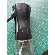 玻璃噴霧瓶【5P25】 透明噴霧細膩均勻 居家清潔美容園藝多用途, 1個, 頭部有刮痕200ml, 黑白 隨機