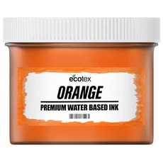 Rapid Cure® 스크린 프린팅 잉크 형광 옐로우 (226.8g) - 스크린 인쇄용 플라스티솔 잉크 빠른 경화 패브릭 페인트 - 스크린 프린트 Direct® 미국 제, 주황색