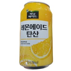 미닛메이드 레몬 에이드 탄산, 355ml, 10개