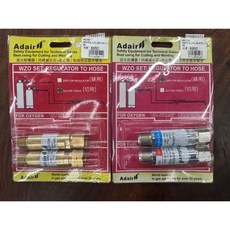 Adair 專業用 逆火防止器 乾式防暴接頭 氧氣 乙炔 熔接, 1個, 切用(2入裝)