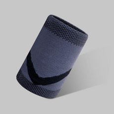 吸汗加壓防扭傷運動護腕女籃球健身鼠標毛巾排球羽毛球護腕, 1個, 藏青【單只】