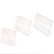 초듀 가로 쇼케이스 아크릴가격표케이스, 60x40mm